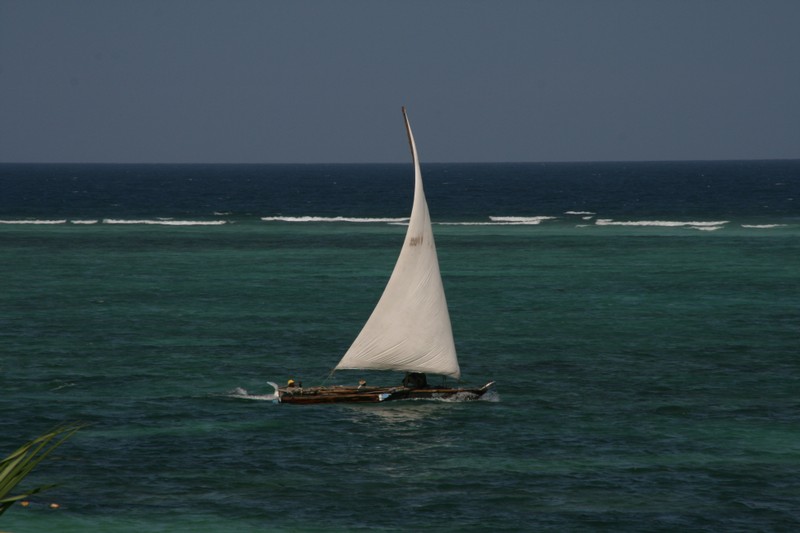 En Dhow.