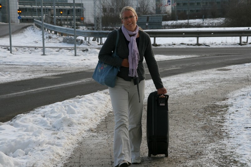Hemma igen - kallt u...